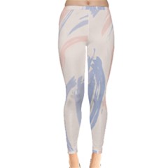 Marble Stains  Inside Out Leggings by Sobalvarro