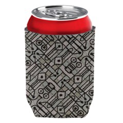 Tribal Geometric Grunge Print Can Holder by dflcprintsclothing