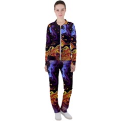 Nebula Starry Night Skies Abstract Art Casual Jacket And Pants Set by CrypticFragmentsDesign