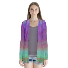 Color Winds Drape Collar Cardigan by LW41021