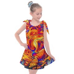 Sun & Water Kids  Tie Up Tunic Dress by LW41021