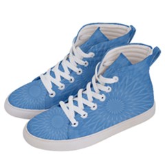 Blue Joy Men s Hi-top Skate Sneakers by LW41021