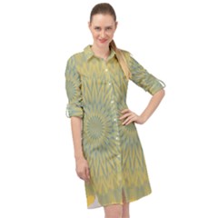 Shine On Long Sleeve Mini Shirt Dress by LW41021