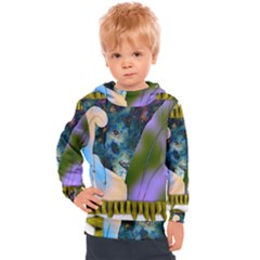 Jungle Lion Kids  Hooded Pullover by LW41021