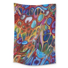 Colored Summer Large Tapestry by Galinka