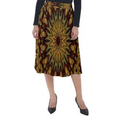 Woodwork Classic Velour Midi Skirt 