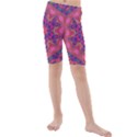 Springflower4 Kids  Mid Length Swim Shorts View1
