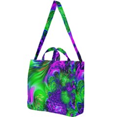 Feathery Winds Square Shoulder Tote Bag