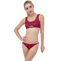 Red Rose The Little Details Bikini Set by LW323