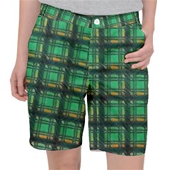 Green Clover Pocket Shorts