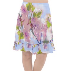 Bloom Fishtail Chiffon Skirt by LW323