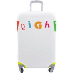 Bright Colorful Simple Artistic Vivid Unique Luggage Cover (large) by oddybuddystore