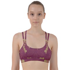 Misty Rose Line Them Up Sports Bra by LW323