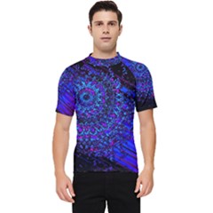 Uv Mandala Men s Short Sleeve Rash Guard by MRNStudios