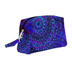 Uv Mandala Wristlet Pouch Bag (medium) by MRNStudios