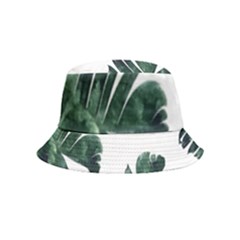 Banana Leaves Inside Out Bucket Hat (kids) by goljakoff