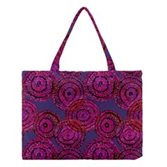 Unusual Circles  Abstraction Medium Tote Bag by SychEva