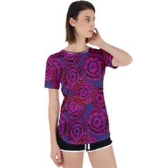 Unusual Circles  Abstraction Perpetual Short Sleeve T-shirt by SychEva