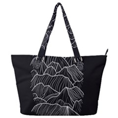 Black Mountain Full Print Shoulder Bag by goljakoff
