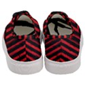 Red lines Women s Classic Low Top Sneakers View4
