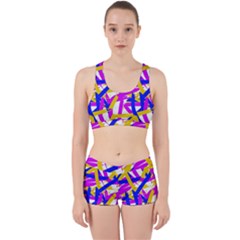 Colored Stripes Work It Out Gym Set by UniqueThings