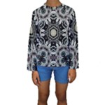 Design C1 Kids  Long Sleeve Swimwear