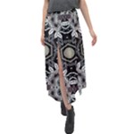 Design C1 Velour Split Maxi Skirt