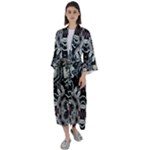 Design C1 Maxi Satin Kimono