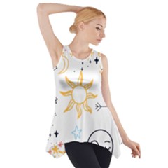 Pattern Mystic Side Drop Tank Tunic