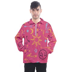 Pattern Mystic Color Men s Half Zip Pullover