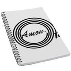 Amour 5 5  X 8 5  Notebook by WELCOMEshop