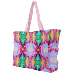 Colorful Abstract Painting E Simple Shoulder Bag