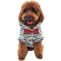 Bohemian Colorful Pattern B Dog Coat by gloriasanchez