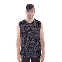 Neon Geometric Pattern Design Men s Basketball Tank Top by dflcprintsclothing