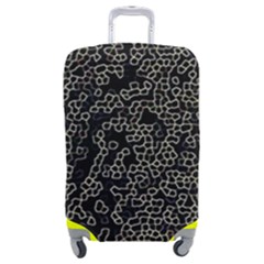 Neon Geometric Pattern Design Luggage Cover (medium) by dflcprintsclothing