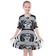 Spacemonkey Kids  All Frills Chiffon Dress by goljakoff