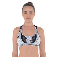 Spacemonkey Cross Back Sports Bra by goljakoff