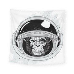 Spacemonkey Square Tapestry (small) by goljakoff