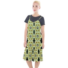 Summer Sun Flower Power Over The Florals In Peace Pattern Camis Fishtail Dress by pepitasart