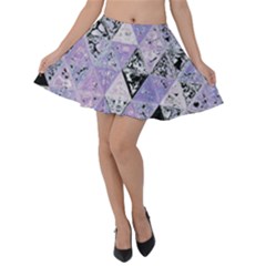 Candy Glass Velvet Skater Skirt by MRNStudios