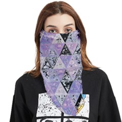 Candy Glass Face Covering Bandana (triangle) by MRNStudios