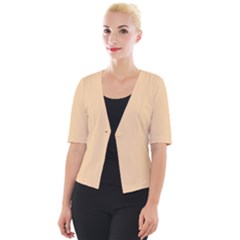 Cute Sunset Cropped Button Cardigan by FabChoice