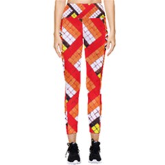 Pop Art Mosaic Pocket Leggings 