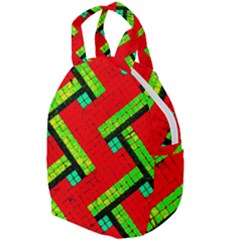 Pop Art Mosaic Travel Backpacks by essentialimage365