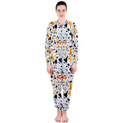 Abstract Seamless Pattern Onepiece Jumpsuit (ladies)  by designsbymallika