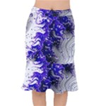 Fractal Lava Short Mermaid Skirt