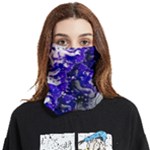 Fractal Lava Face Covering Bandana (Two Sides)