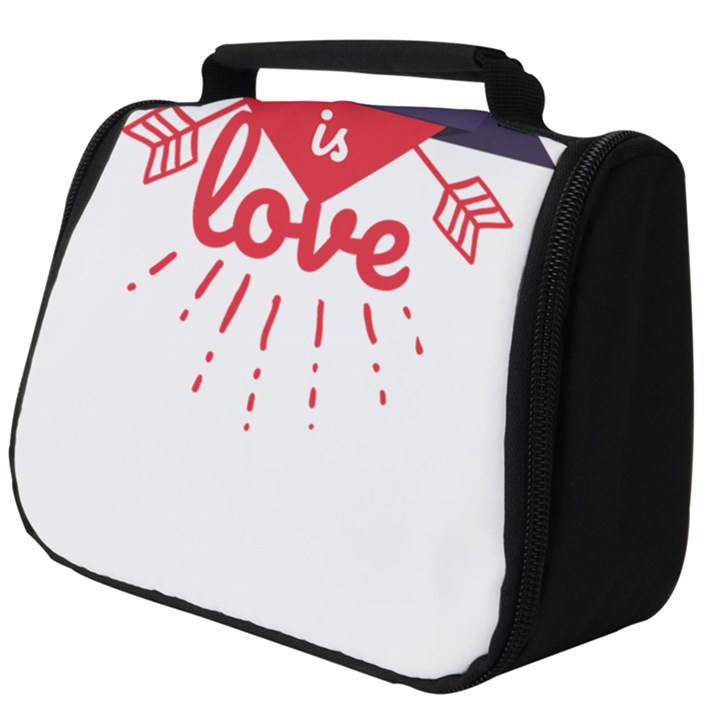 all you need is love Full Print Travel Pouch (Big)