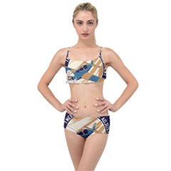 Airplane - I Need Altitude Adjustement Layered Top Bikini Set