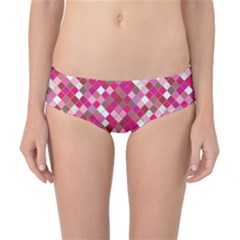 Pink Tiles Classic Bikini Bottoms by designsbymallika